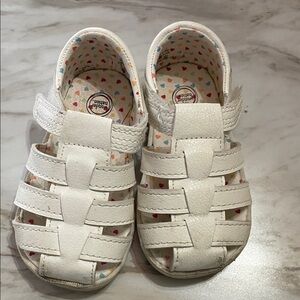 Wonder Nation White Kids Sandals